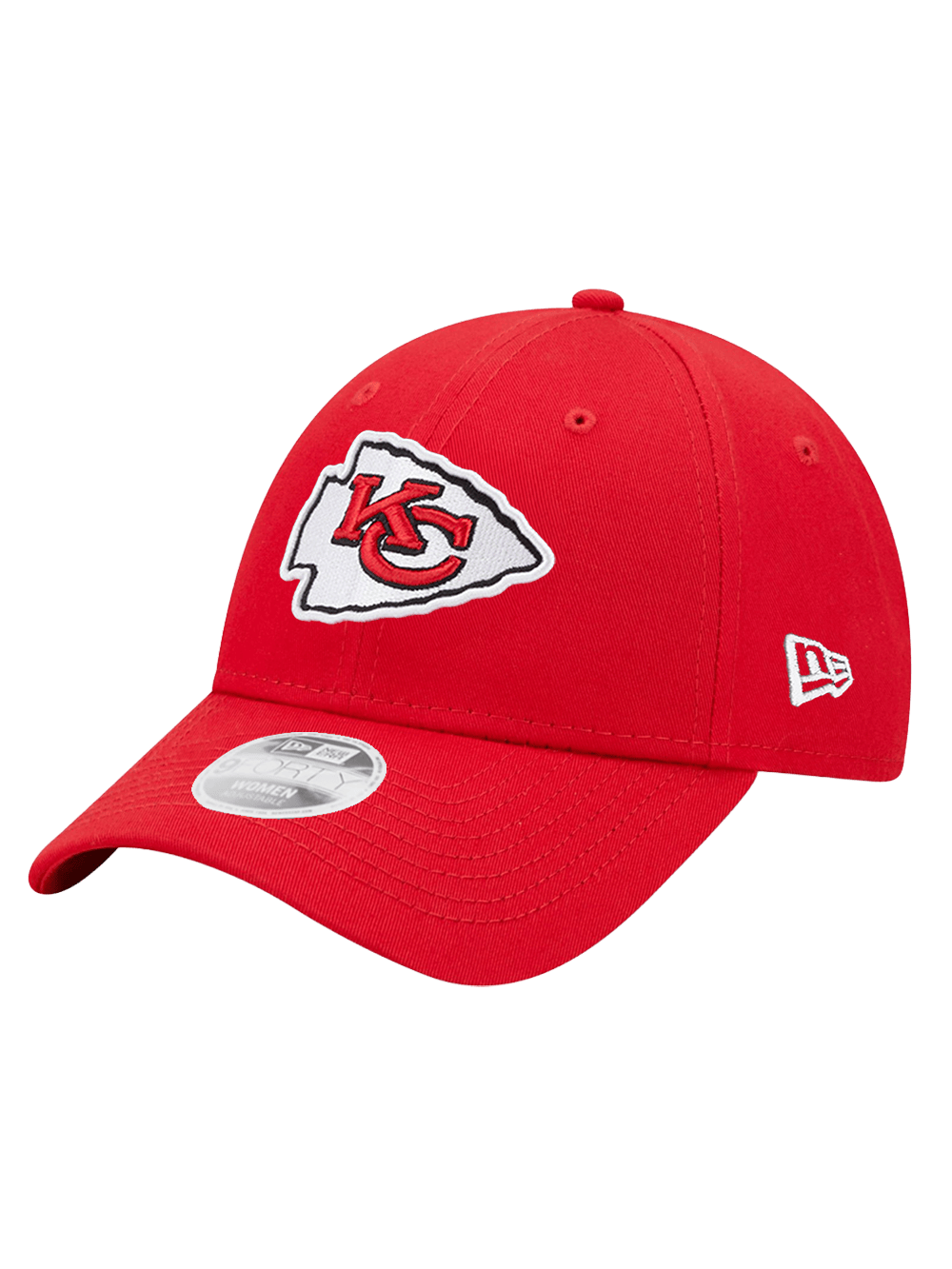 New Era Caps Womens Womens Kansas City Chiefs New Era NFL Team 9FORTY Hat - Red