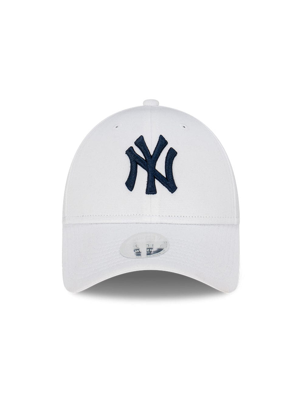 New Era Caps Womens Womens New York Yankees New Era MLB Optic Performance 9FORTY Strapback Hat - White