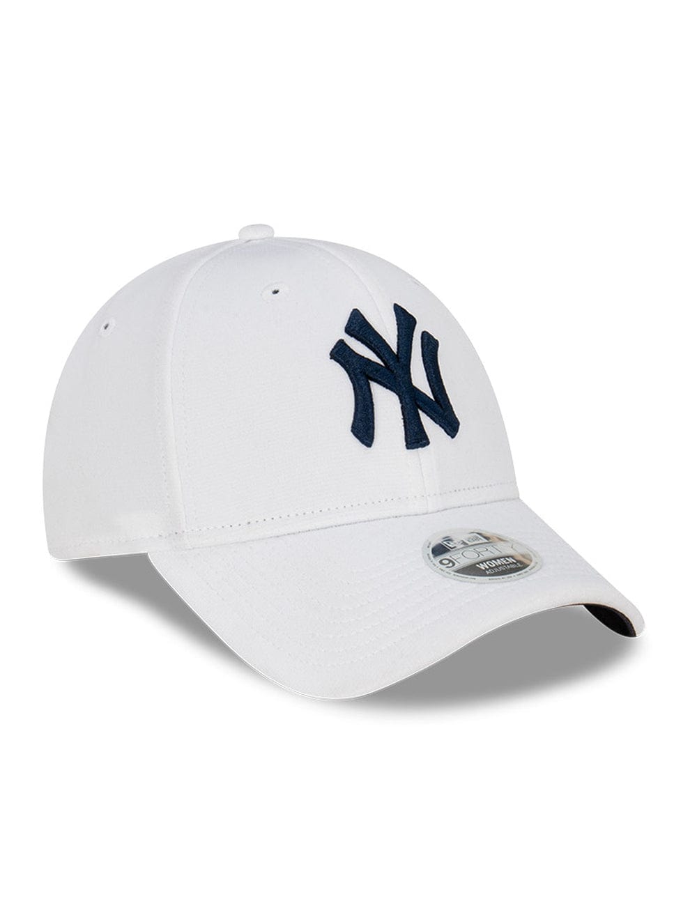 New Era Caps Womens Womens New York Yankees New Era MLB Optic Performance 9FORTY Strapback Hat - White