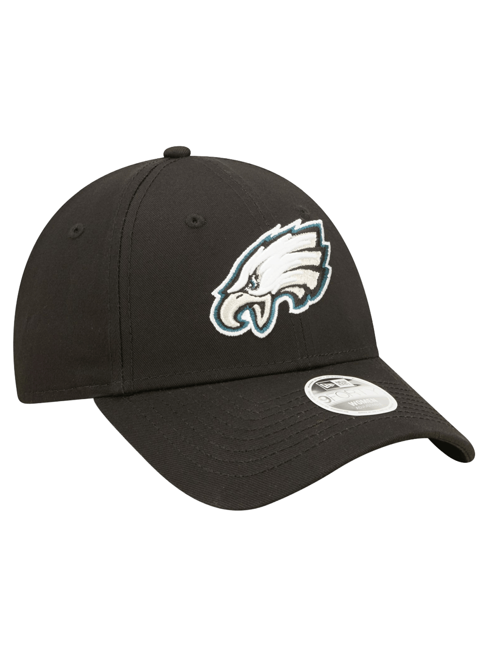 New Era Caps Womens Womens Philadelphia Eagles New Era NFL Team 9FORTY Hat - Black