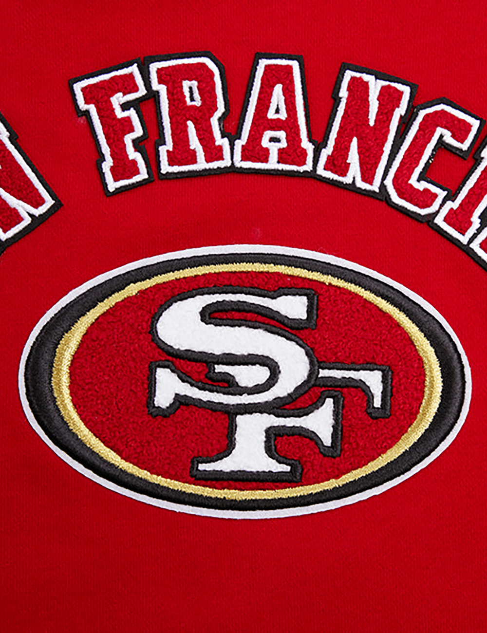 Pro Standard T-Shirts Womens San Francisco 49ers Pro Standard NFL Slim Fit Flex T-Shirt - Red