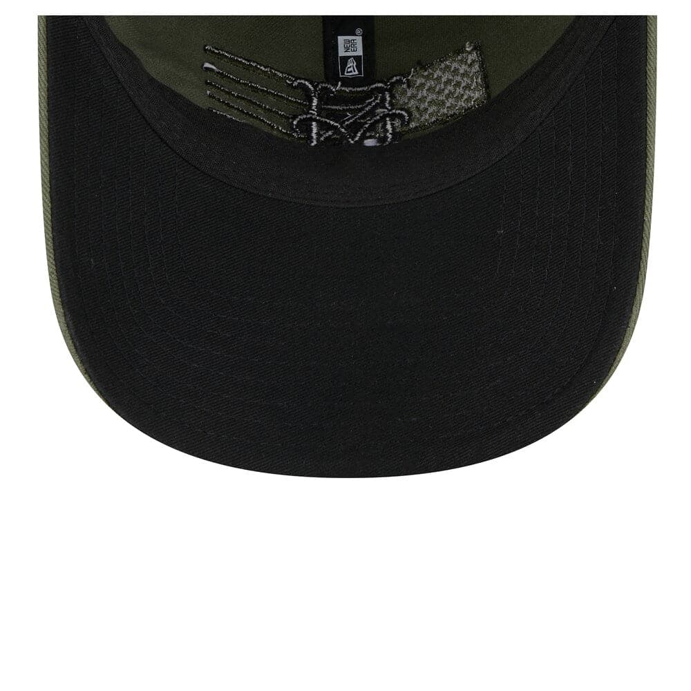 New York Yankees New Era MLB 2023 Armed Forces 9TWENTY Strapback Hat - Army