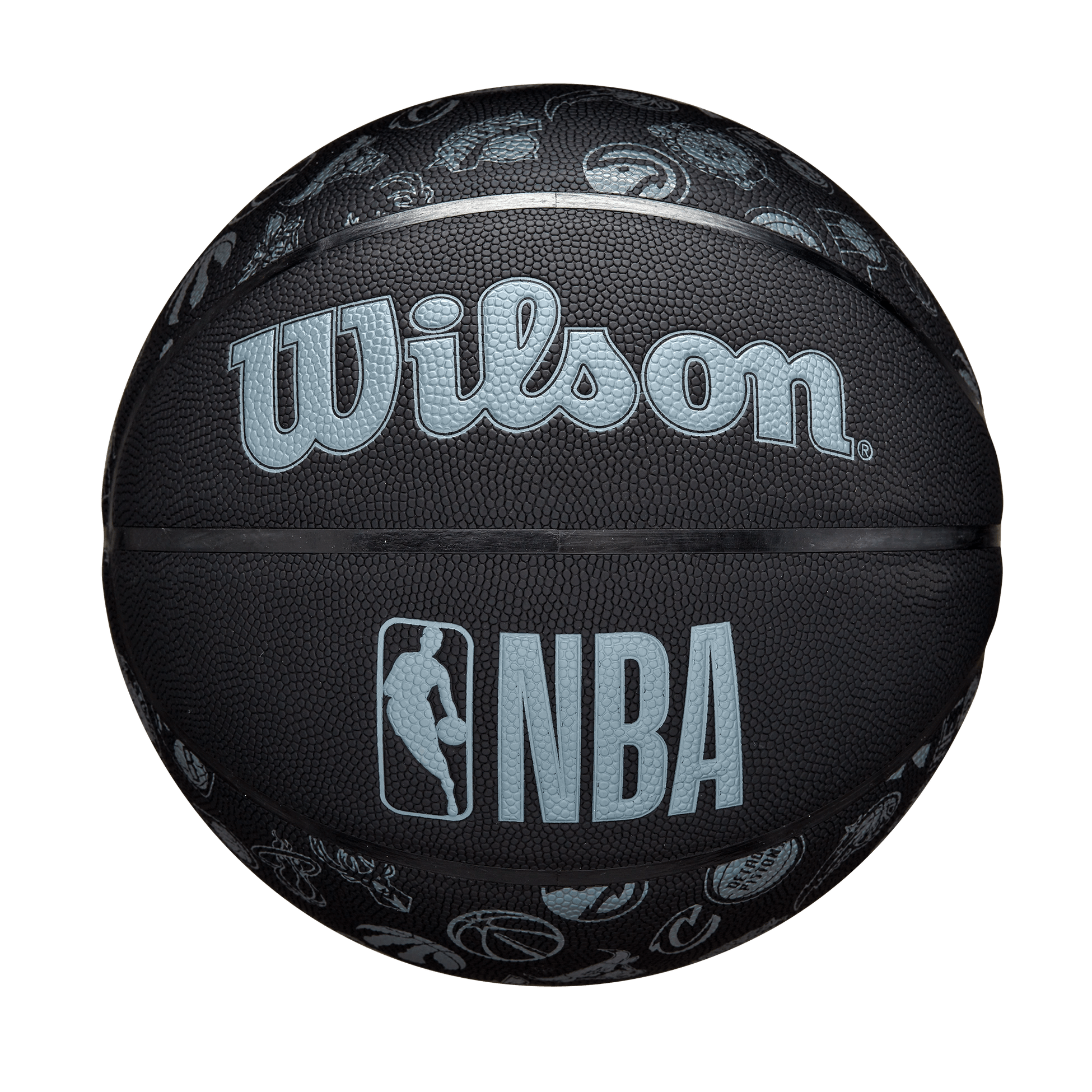 Wilson Sporting Goods Balls Youths All Team Wilson NBA Full Size Outdoor Basketball Ball - Black