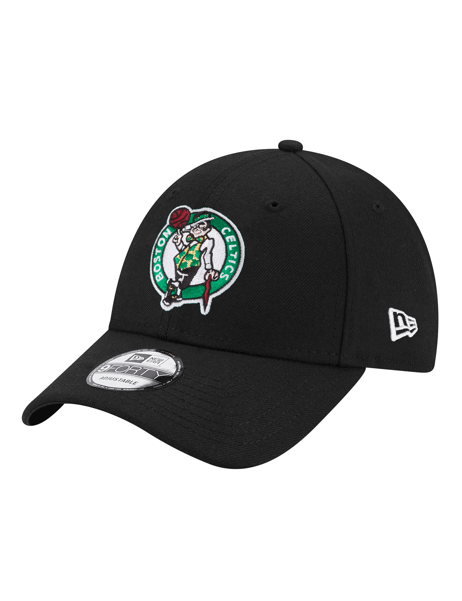 New Era Caps Youths Youths Boston Celtics New Era NBA Team 9FORTY Hat - Black