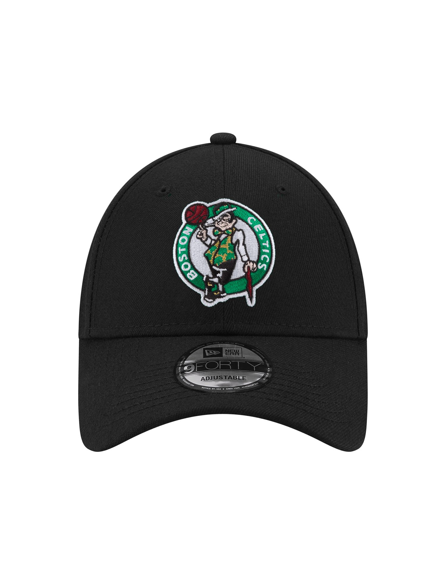 New Era Caps Youths Youths Boston Celtics New Era NBA Team 9FORTY Hat - Black