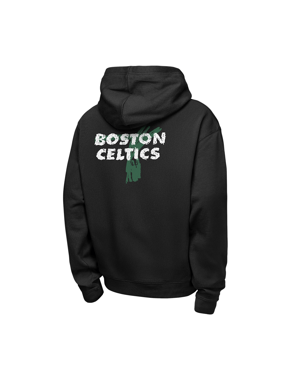 Nike Jumpers Youths Boston Celtics Nike NBA Prime Courtside Hoodie Jumper - Black