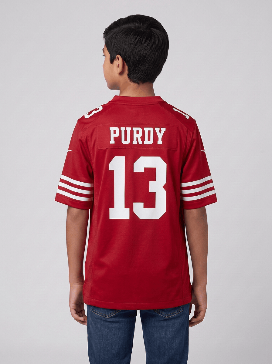 Nike Jerseys Youths Brock Purdy San Francisco 49ers Nike Game Jersey - Red