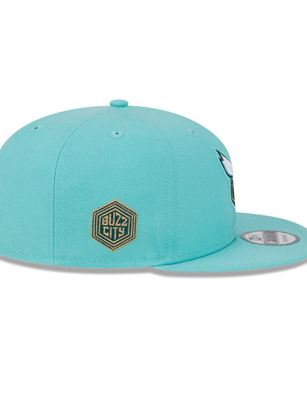 New Era Caps Youths Youths Charlotte Hornets New Era NBA 24 City Edition ALT 9FIFTY Snapback Hat
