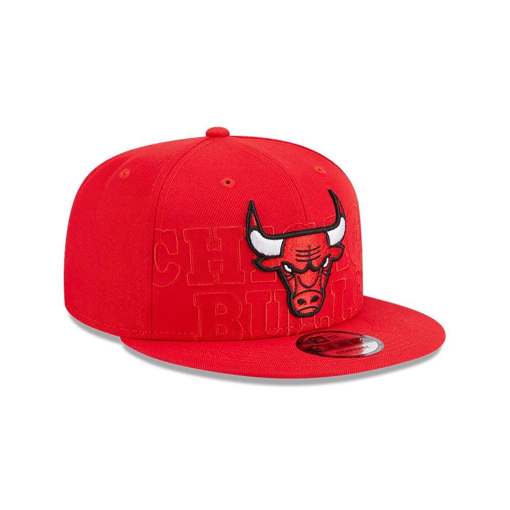 New Era Caps Youths Youths Chicago Bulls New Era NBA 23 Draft 9FIFTY Snapback Hat - Red