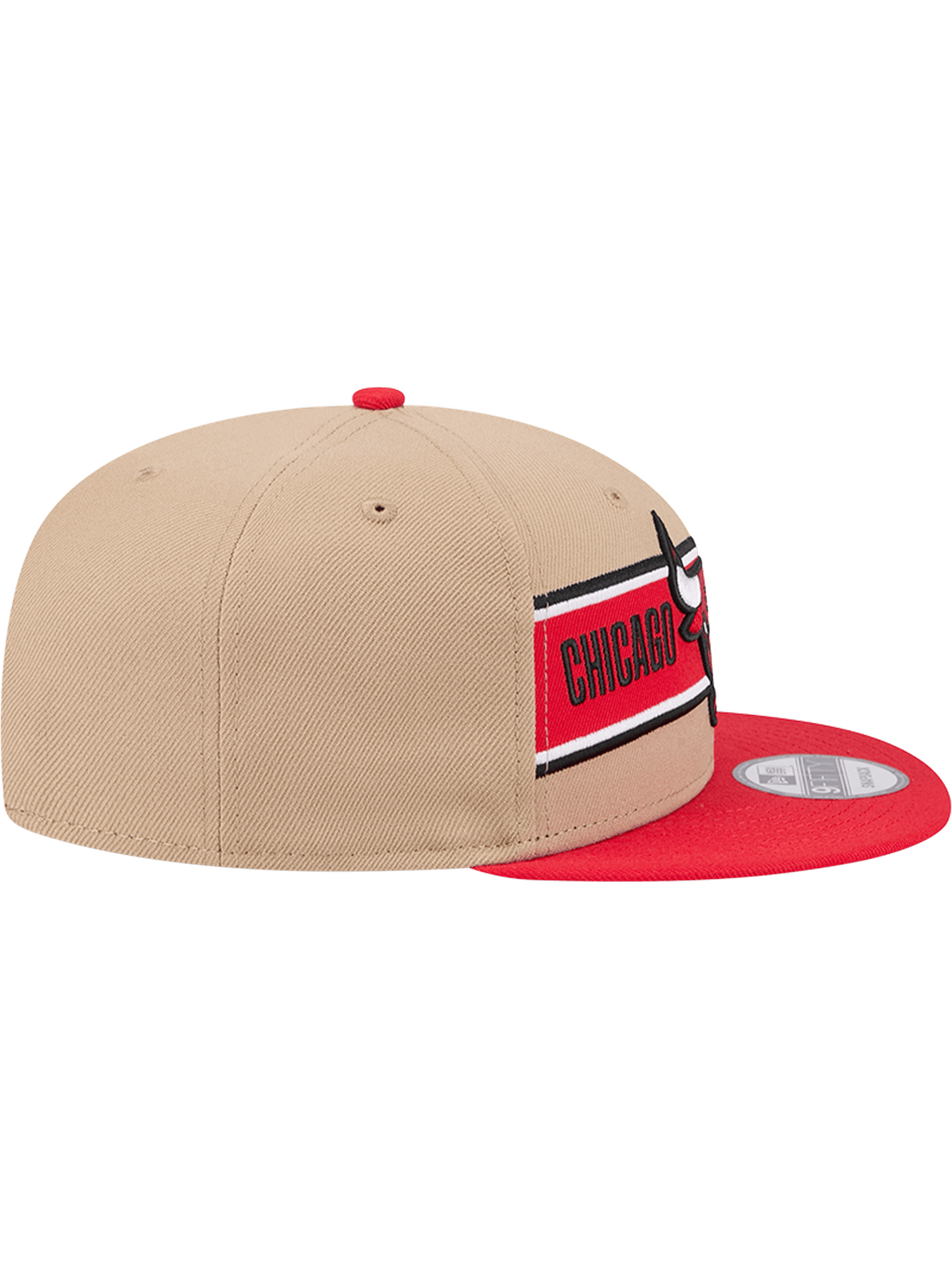 New Era Caps Youths Youths Chicago Bulls New Era NBA 24 Draft 9FIFTY Snapback Hat - Tan