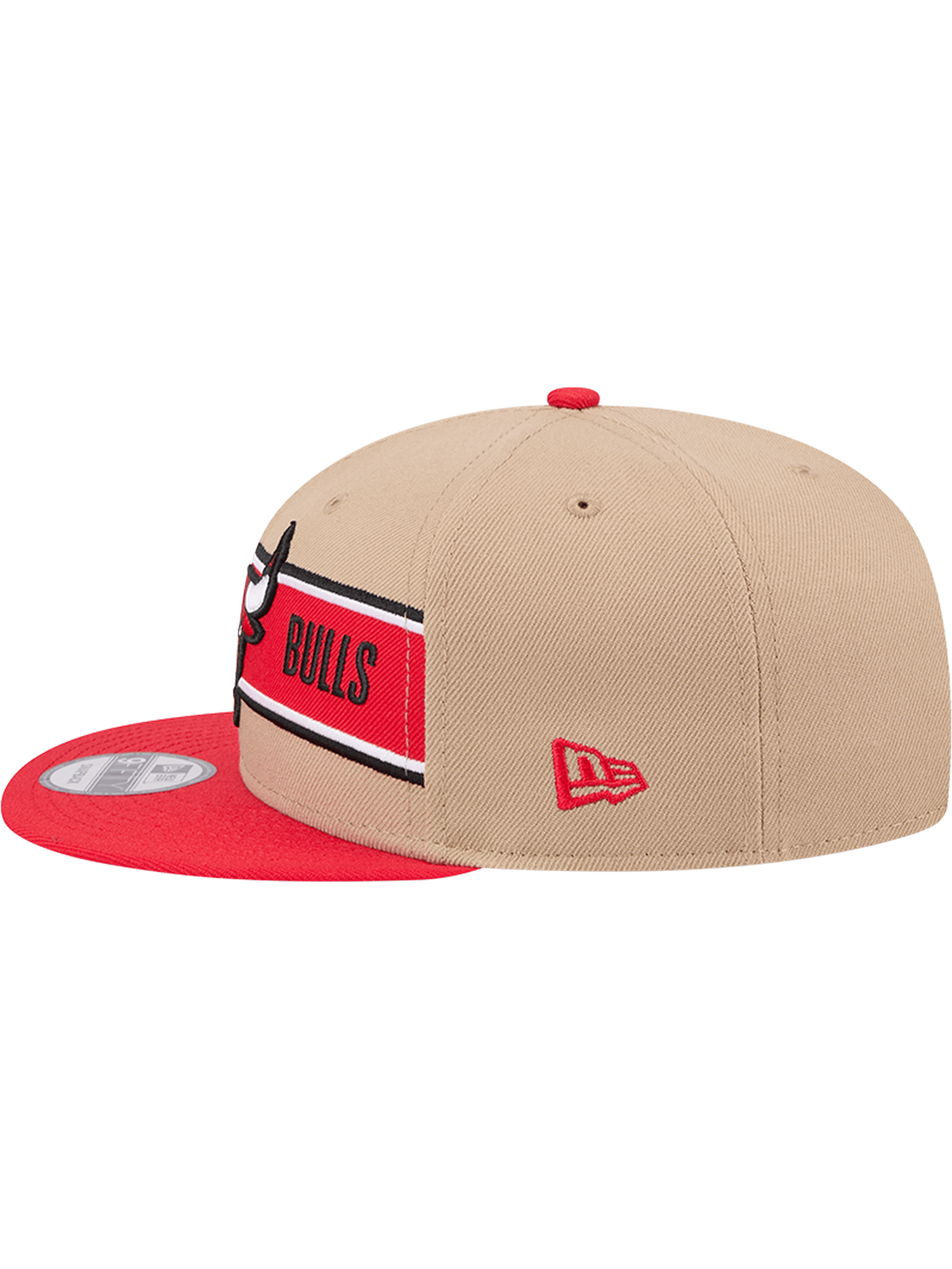 New Era Caps Youths Youths Chicago Bulls New Era NBA 24 Draft 9FIFTY Snapback Hat - Tan