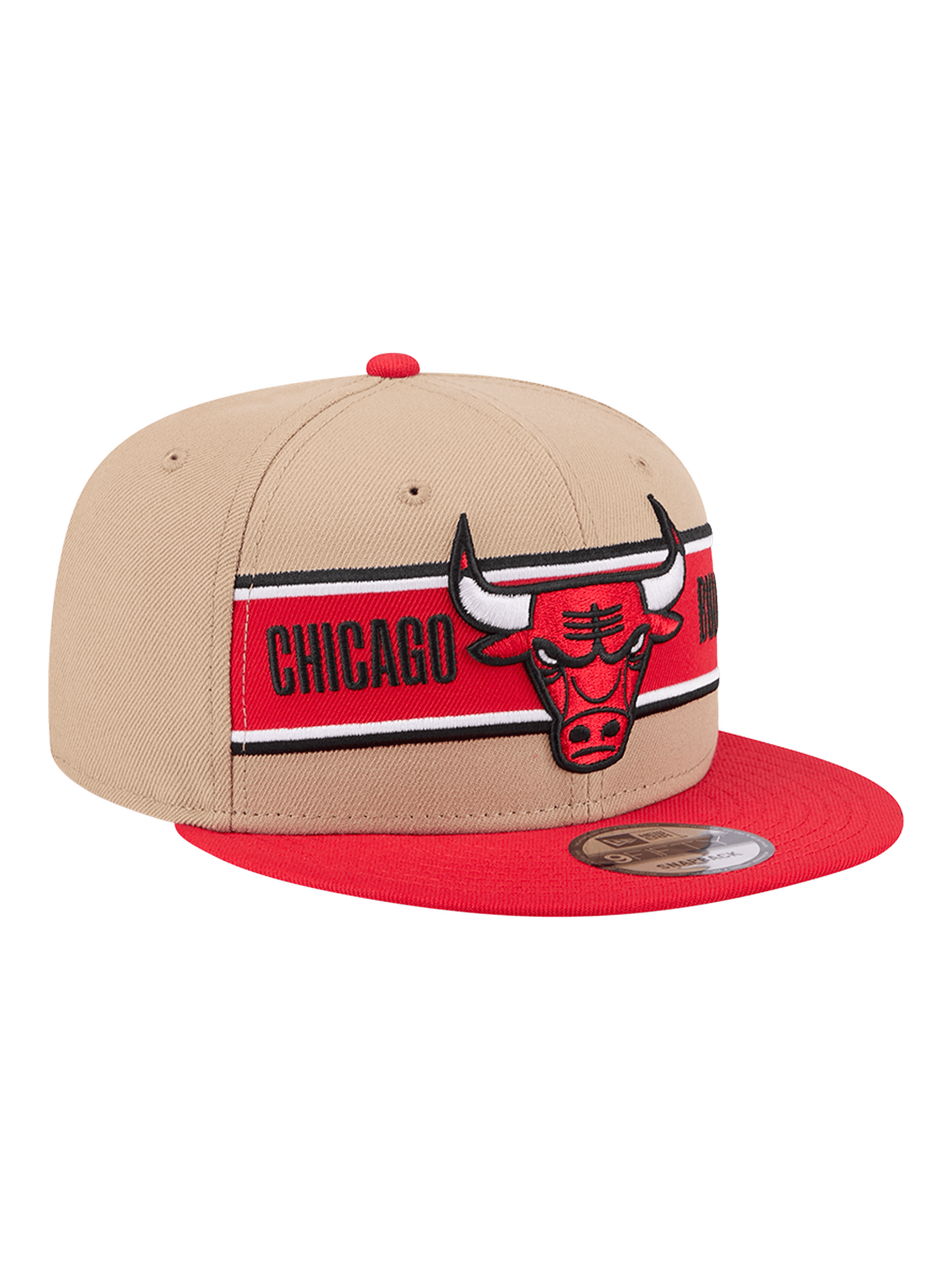 New Era Caps Youths Youths Chicago Bulls New Era NBA 24 Draft 9FIFTY Snapback Hat - Tan