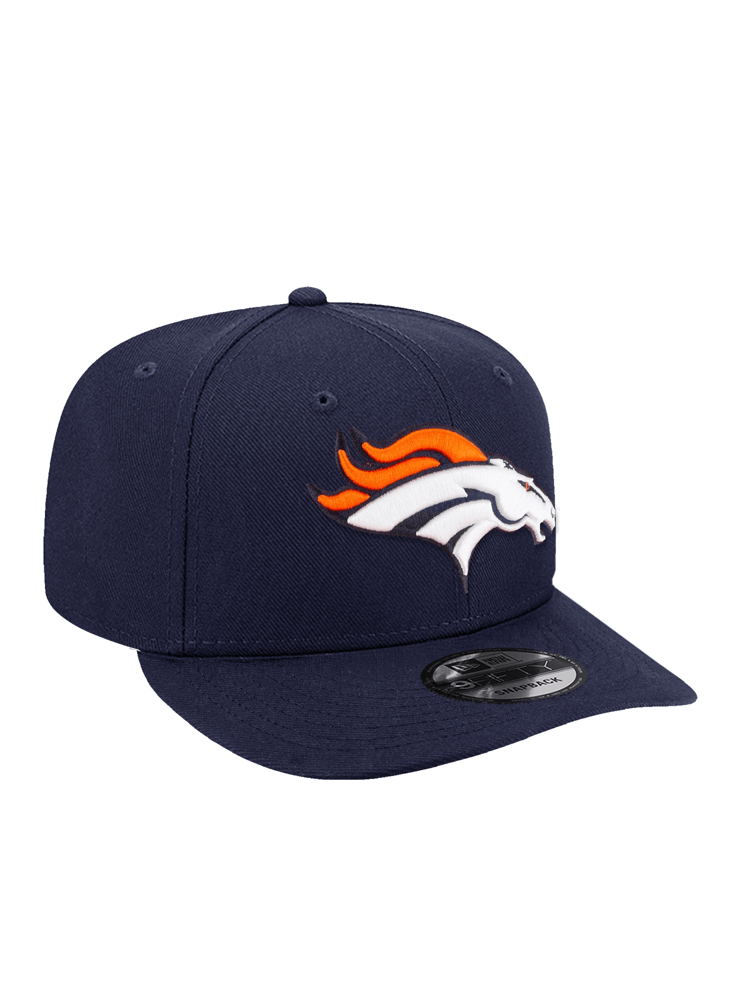New Era Caps Youths Youths Denver Broncos New Era NFL Team Pre-Curved 9FIFTY Snapback Hat - Navy