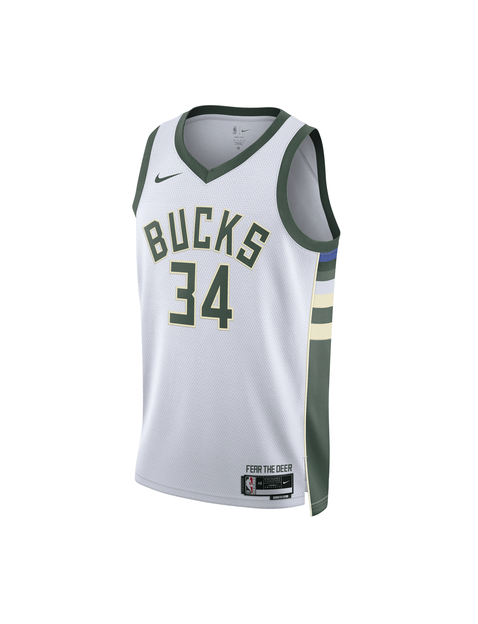Nike Jerseys Youths Giannis Antetokounmpo Milwaukee Bucks Nike NBA Association Jersey - White