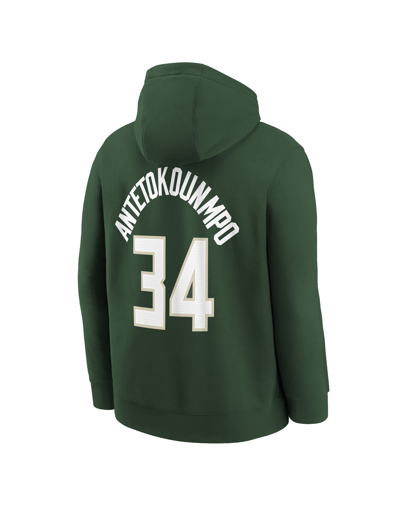 Nike Jumpers Youths Giannis Antetokounmpo Milwaukee Bucks Nike NBA Icon Hoodie Jumper - Green