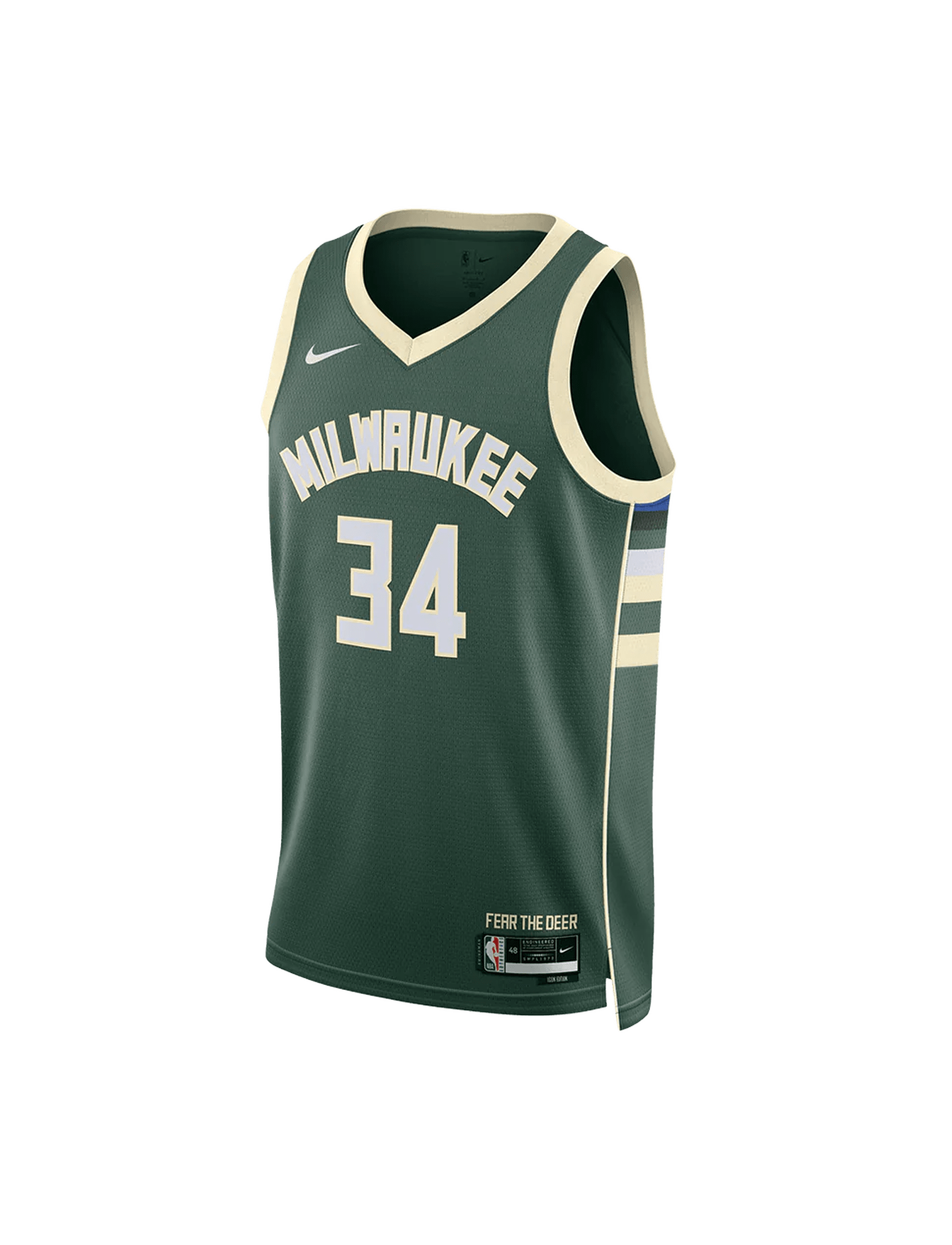 Nike Jerseys Youths Giannis Antetokounmpo Milwaukee Bucks Nike NBA Icon Jersey - Green