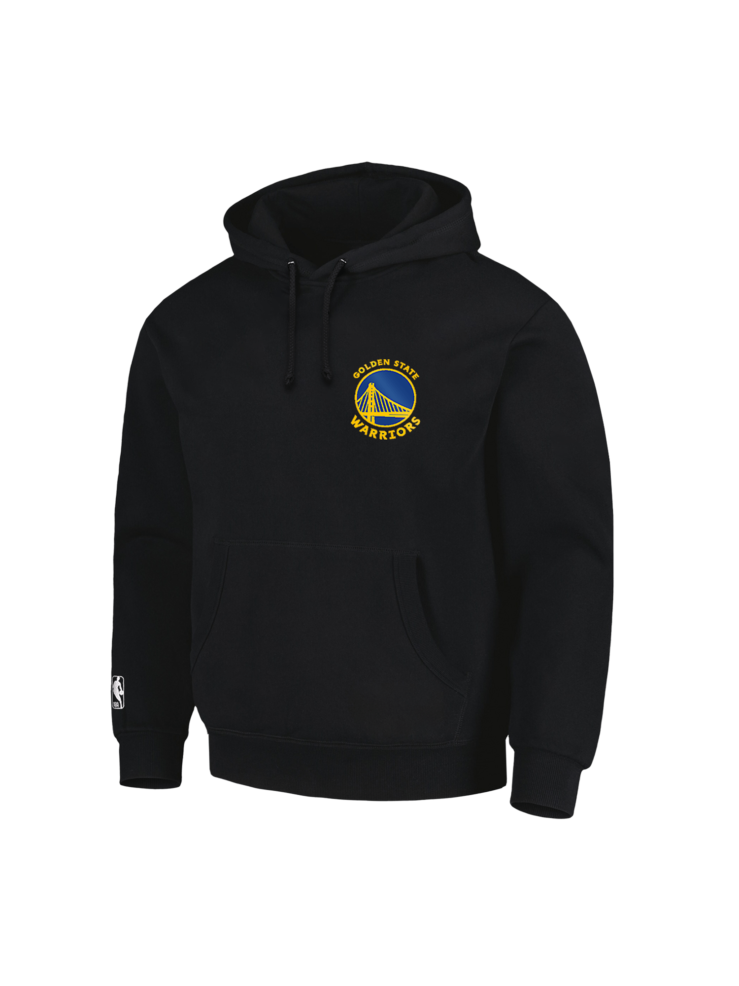 NBA Essentials Jumpers Youths Golden State Warriors NBA Essentials Clarkdale Hoodie Jumper - Black