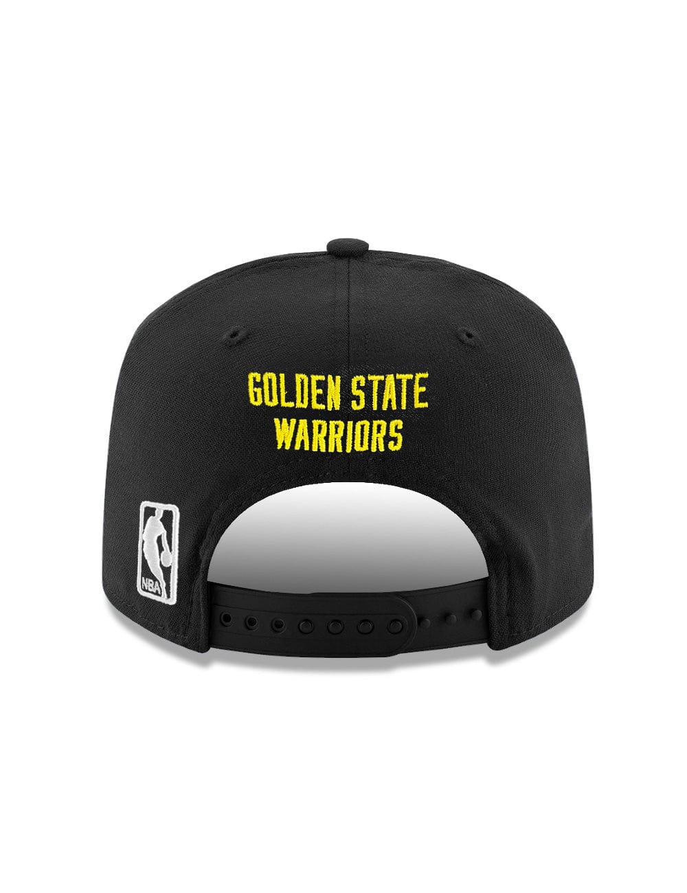 NBA Essentials Caps Youths Youths Golden State Warriors NBA Essentials Team Curve Snapback Hat - Black