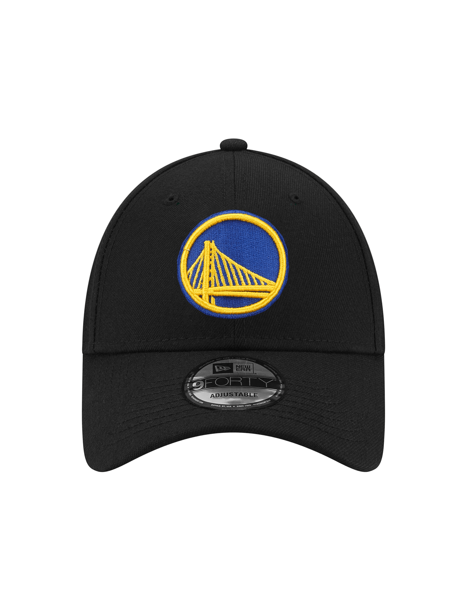 New Era Caps Youths Youths Golden State Warriors New Era NBA Team 9FORTY Hat - Black