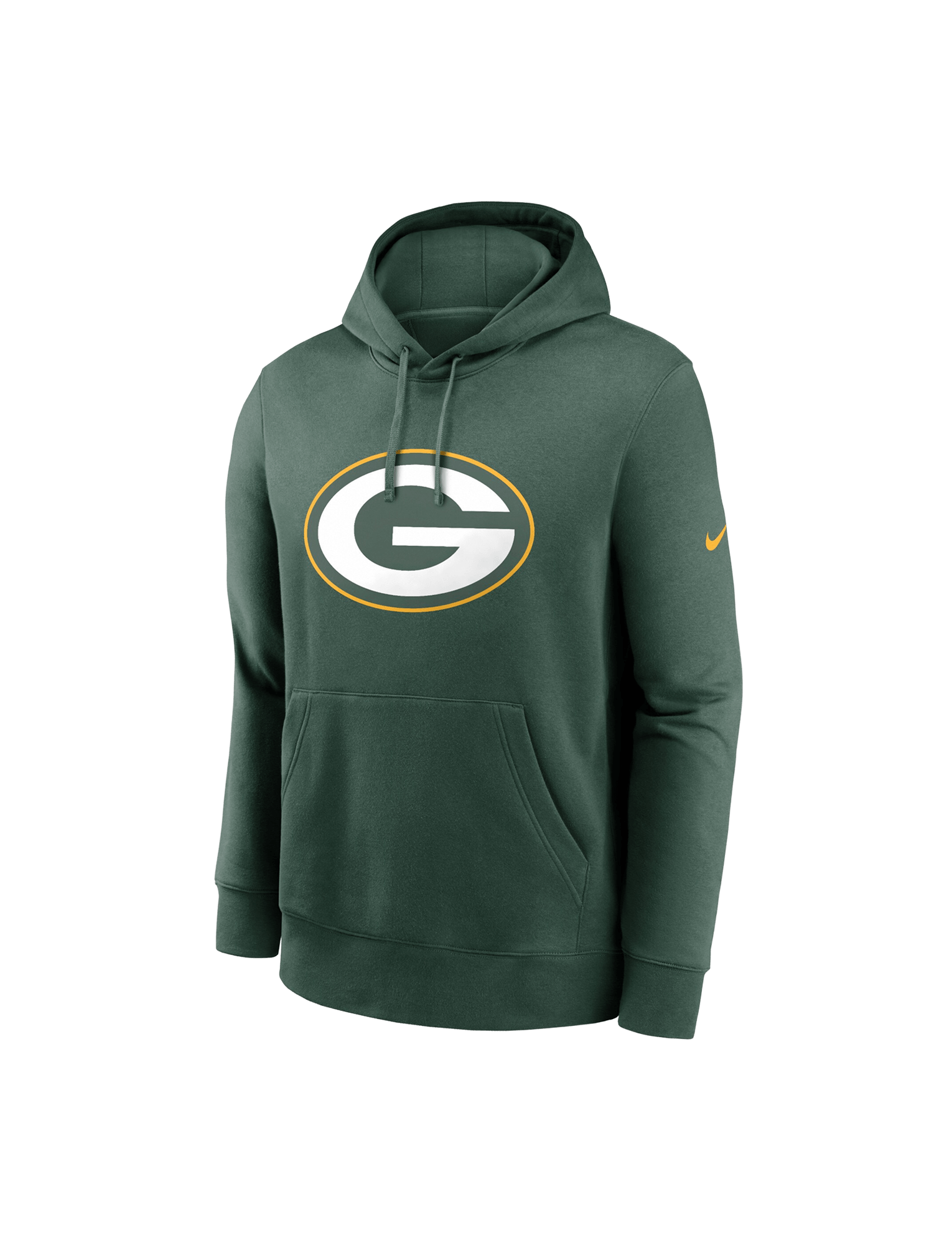 Nike Jumpers Youths Green Bay Packers Nike NFL Team Logo Hoodie Jumper - Green