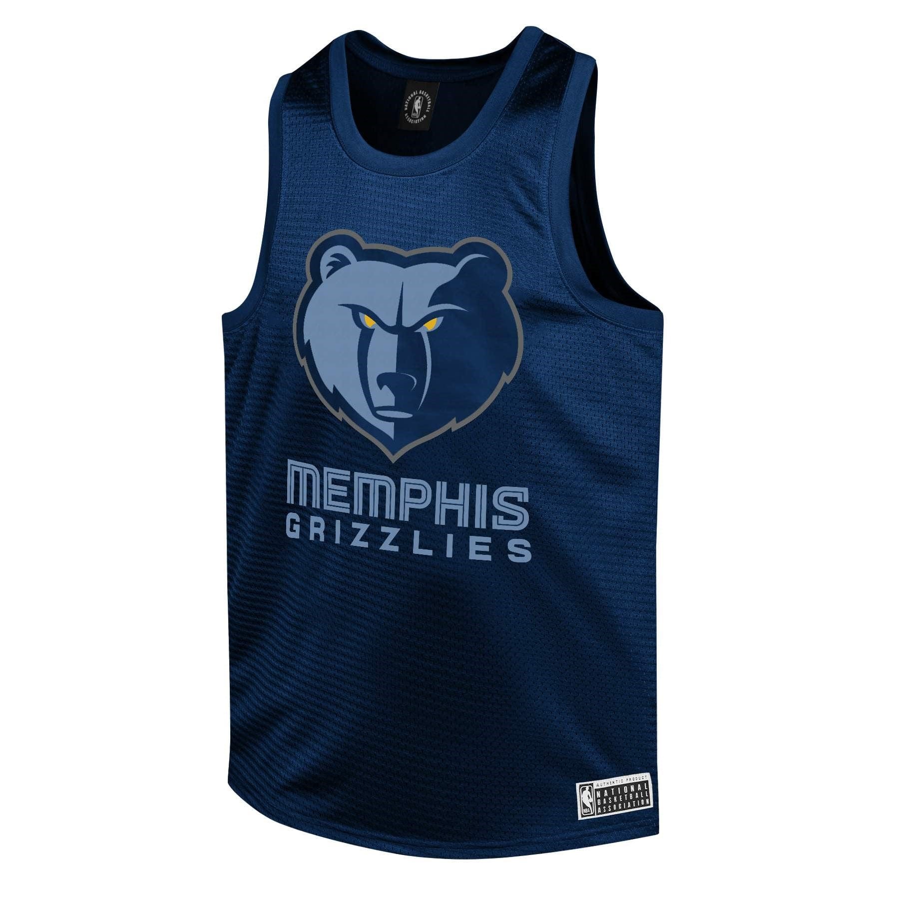 NBA Essentials Jerseys Youths Ja Morant Memphis Grizzlies NBA Essentials Mesh Jersey - Navy