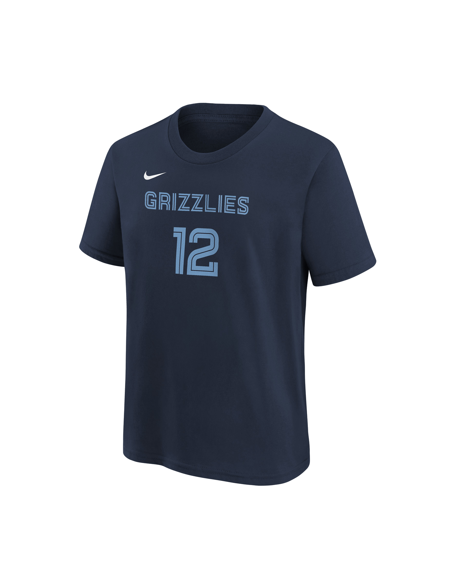 Nike T-Shirts Youths Ja Morant Memphis Grizzlies Nike NBA Icon T-Shirt - Navy