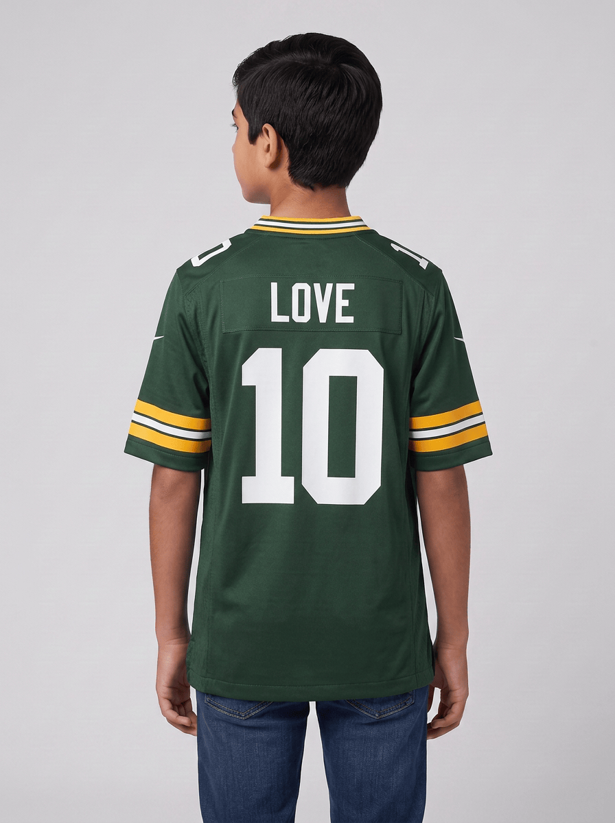 Nike Jerseys Youths Jordan Love Green Bay Packers Nike Game Jersey - Green