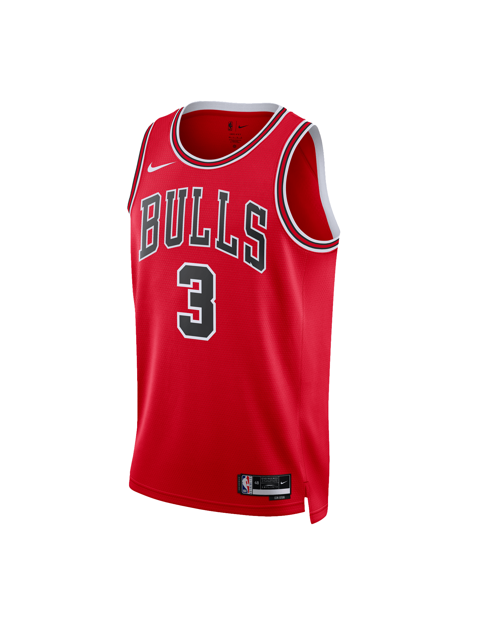 Nike Jerseys Youths Josh Giddey Chicago Bulls Nike NBA Icon Jersey - Red