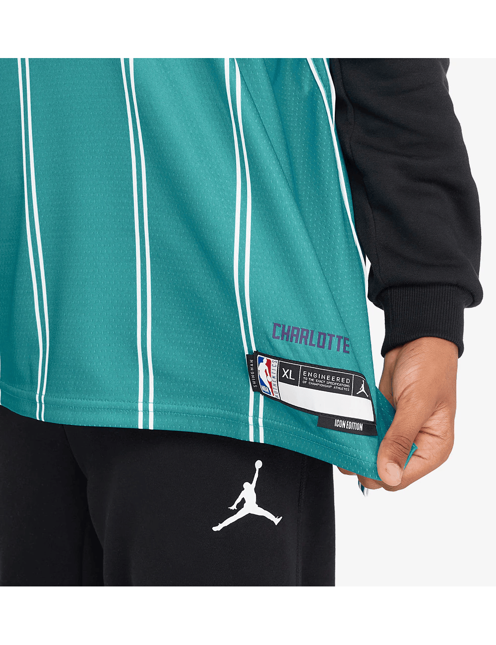 Nike Jerseys Youths LaMelo Ball Charlotte Hornets Nike NBA Icon Jersey - Teal