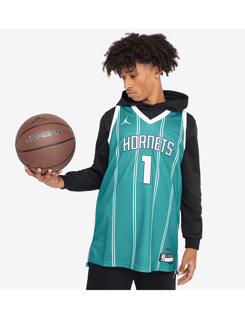 Nike Jerseys Youths LaMelo Ball Charlotte Hornets Nike NBA Icon Jersey - Teal