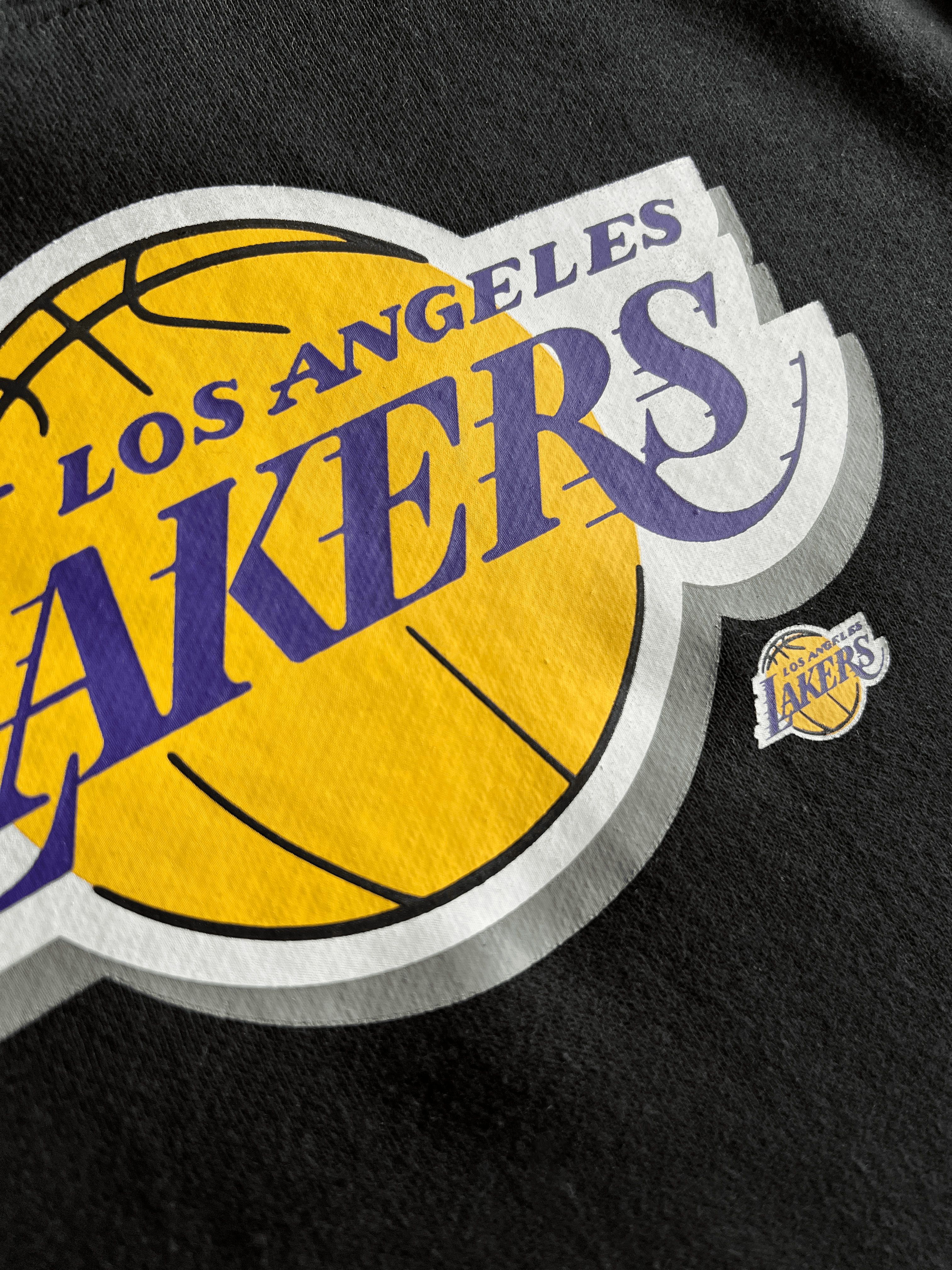 NBA Essentials Jumpers Youths LeBron James Los Angeles Lakers NBA Essentials Hoodie Jumper - Black