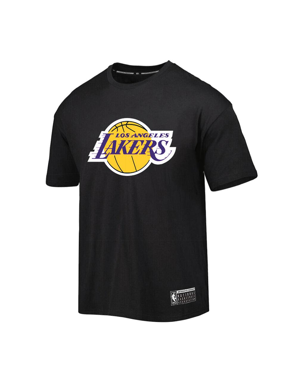 NBA Essentials T-Shirts Youths LeBron James Los Angeles Lakers NBA Name & Number T-Shirt - Black