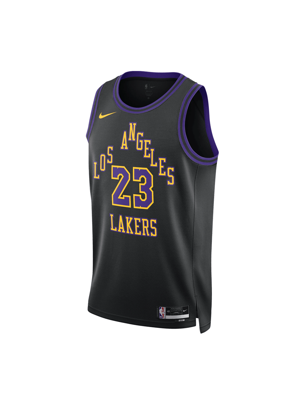 Nike Jerseys Youths LeBron James Los Angeles Lakers Nike NBA 25-26 City Edition Jersey