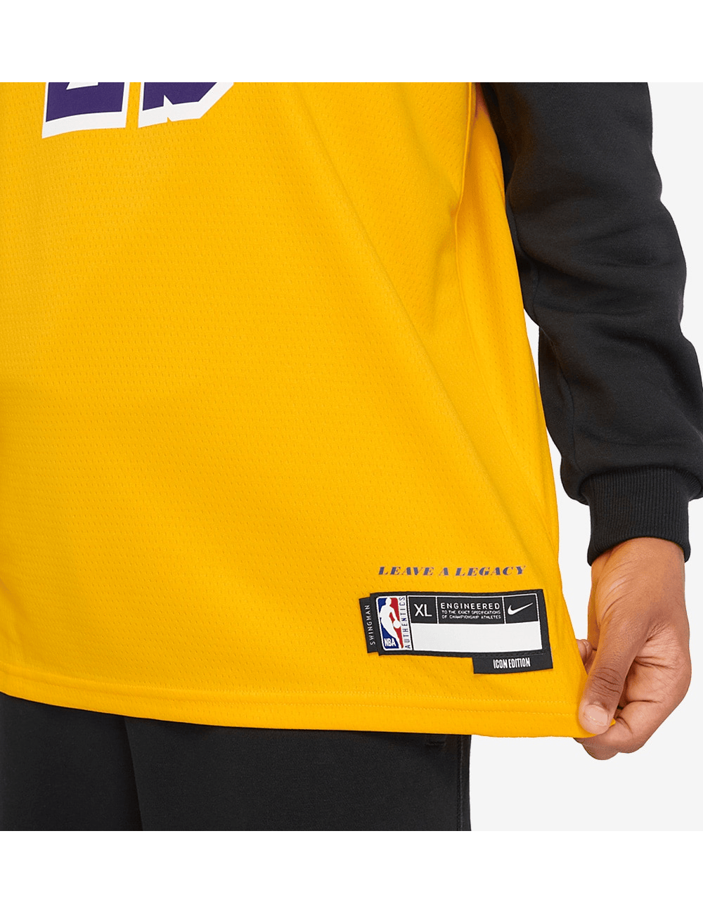 Nike Jerseys Youths LeBron James Los Angeles Lakers Nike NBA Icon Jersey - Yellow