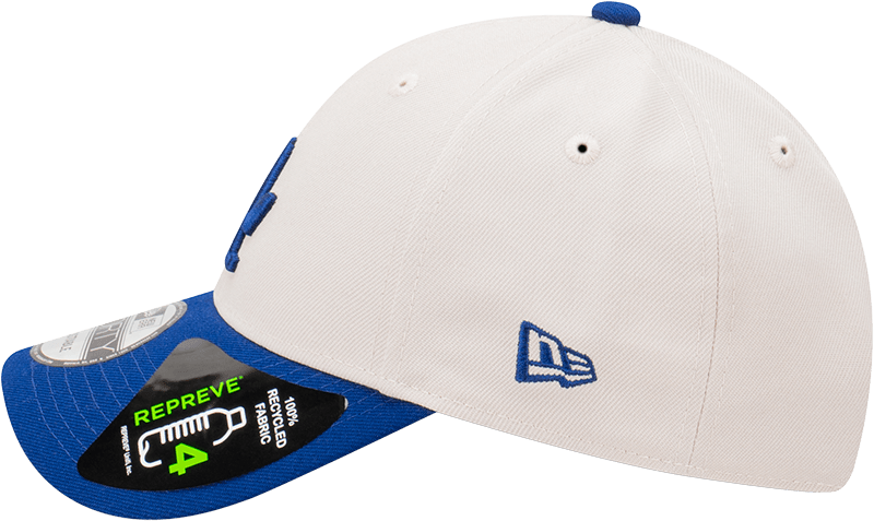 New Era Caps Youths Youths Los Angeles Dodgers New Era MLB Team 2 Tone Repreve 9FORTY Strapback Hat - Stone