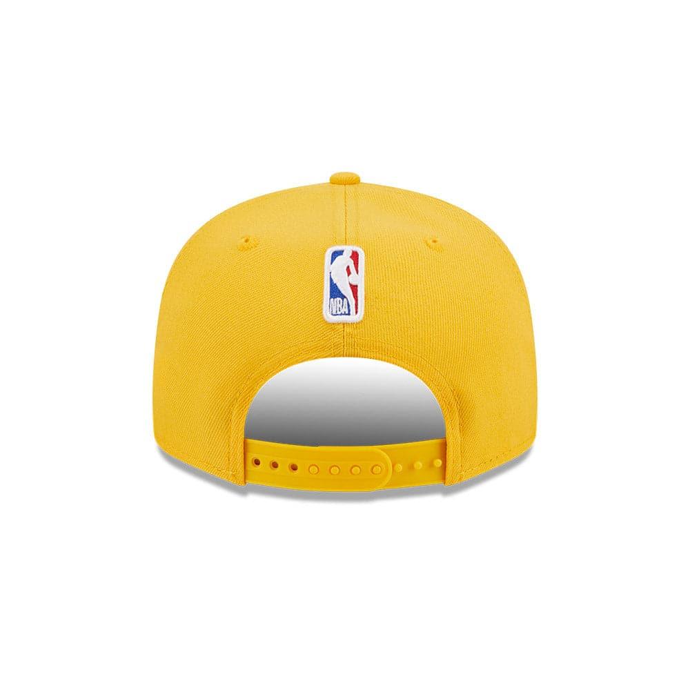 New Era Caps Youths Youths Los Angeles Lakers New Era NBA 23 Draft 9FIFTY Snapback Hat - Yellow