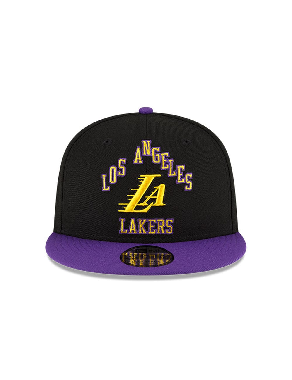New Era Caps Youths Youths Los Angeles Lakers New Era NBA 24 City Edition 9FIFTY Snapback Hat