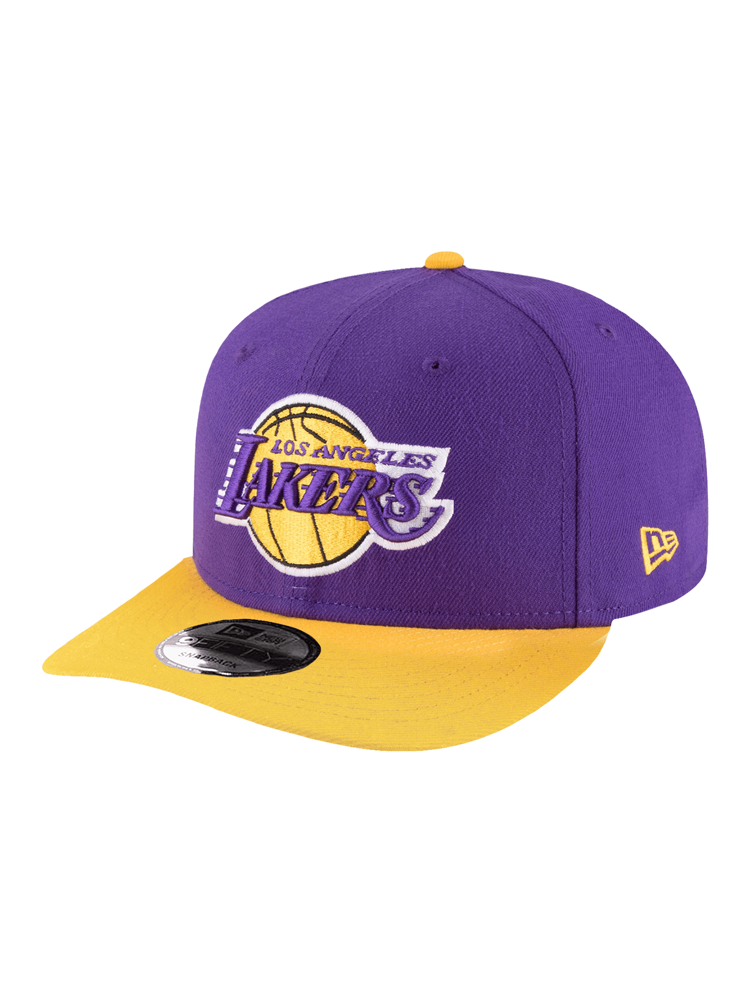 New Era Caps Youths Youths Los Angeles Lakers New Era NBA Team 2T 9FIFTY Pre-Curved Snapback Hat