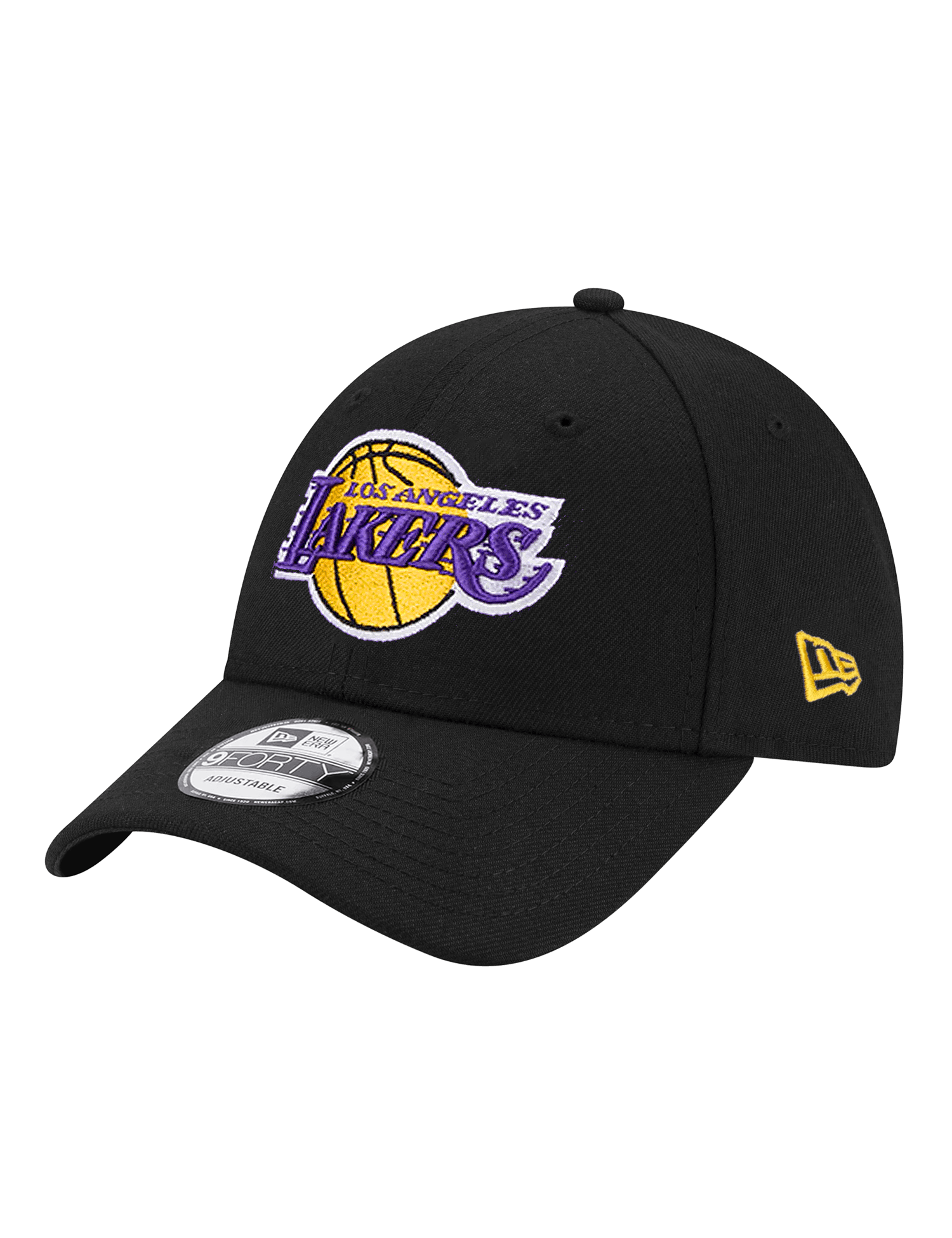 New Era Caps Youths Youths Los Angeles Lakers New Era NBA Team 9FORTY Hat - Black