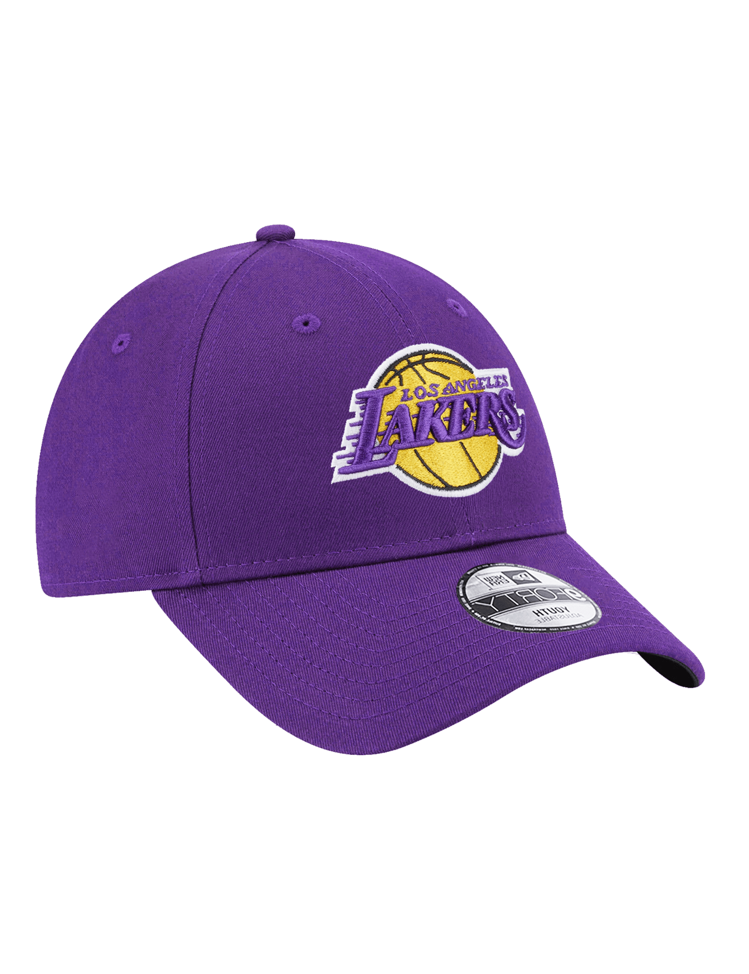 New Era Caps Youths Youths Los Angeles Lakers New Era NBA Team 9FORTY Hat - Purple