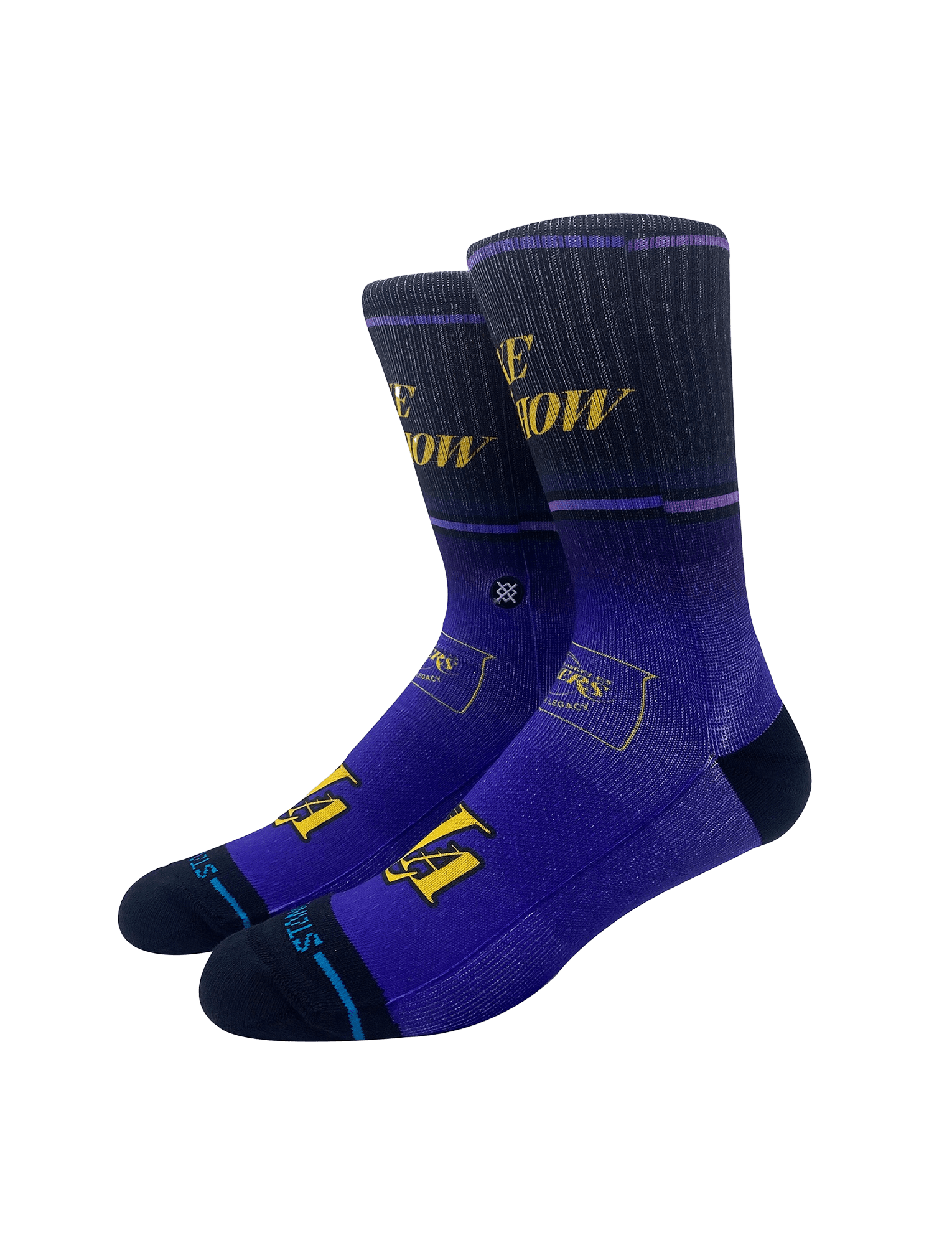 Stance Socks Medium (6-8.5 US) Youths Los Angeles Lakers Stance NBA 24-25 City Edition Crew Socks