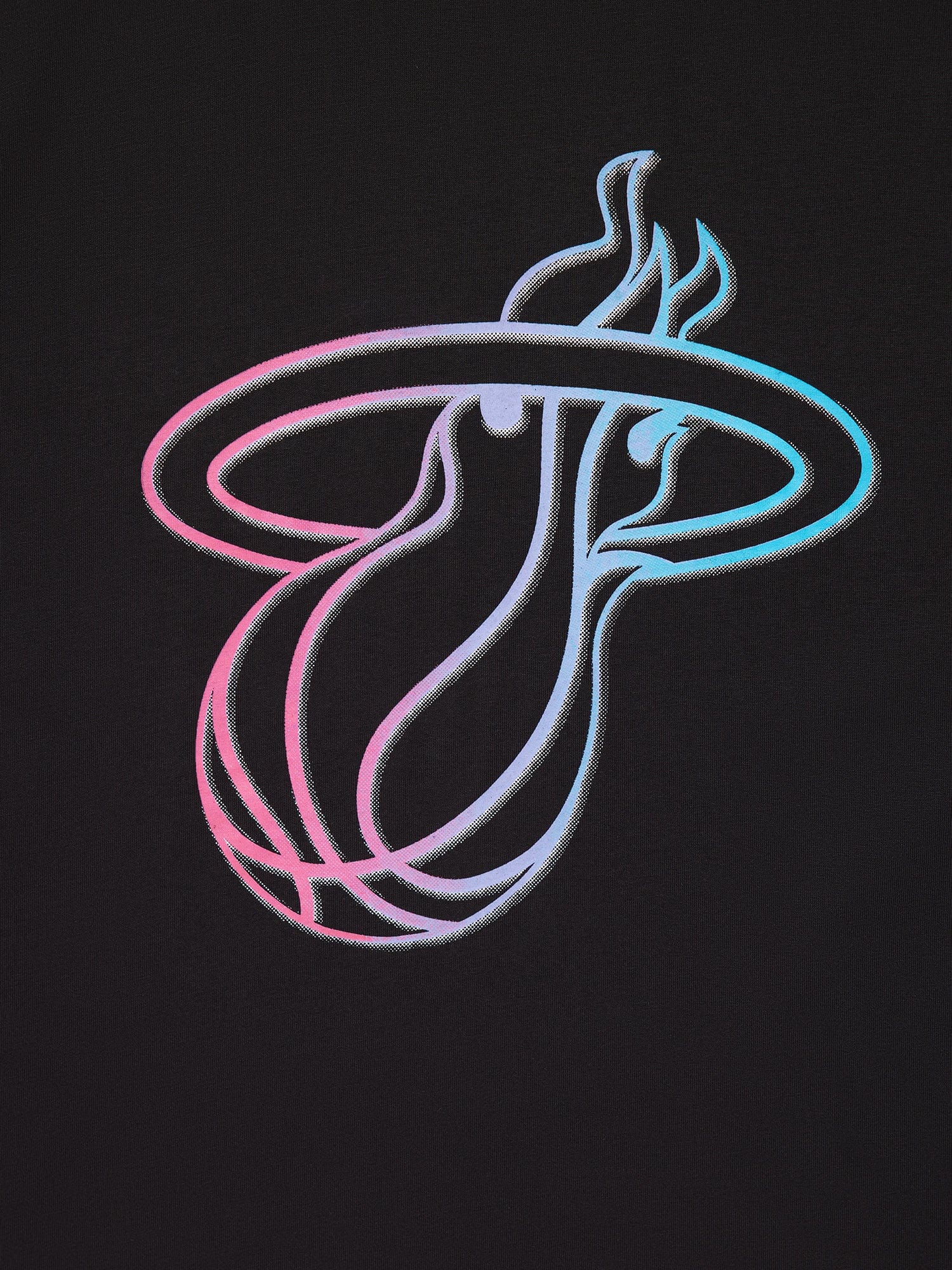 NBA Essentials T-Shirts Youths Miami Heat NBA Essentials Spencer Vintage T-Shirt - Black