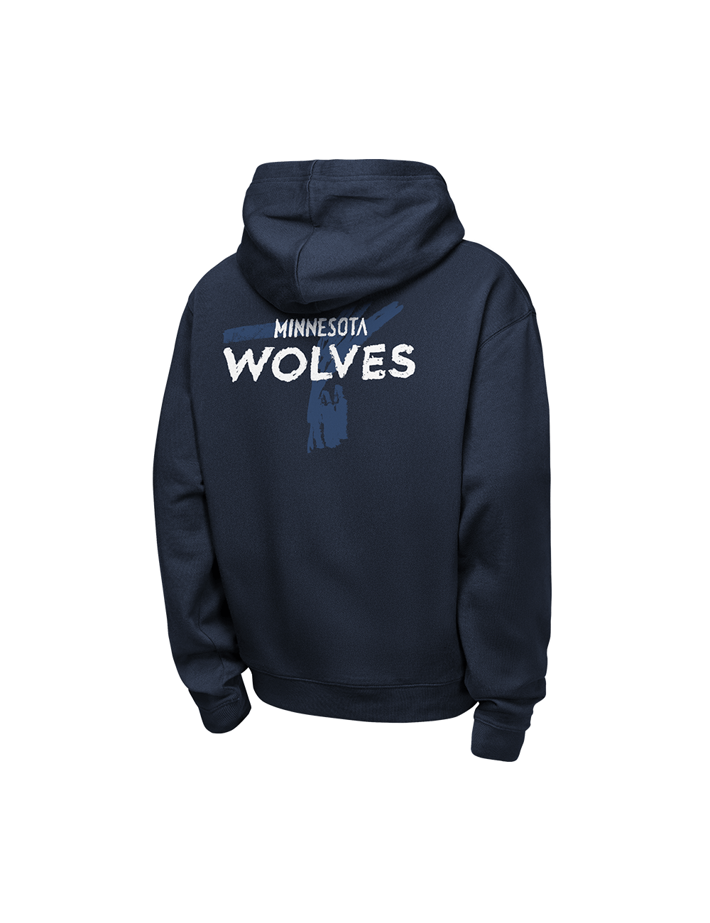 Nike Jumpers Youths Minnesota Timberwolves Nike NBA Prime Courtside Hoodie Jumper - Navy