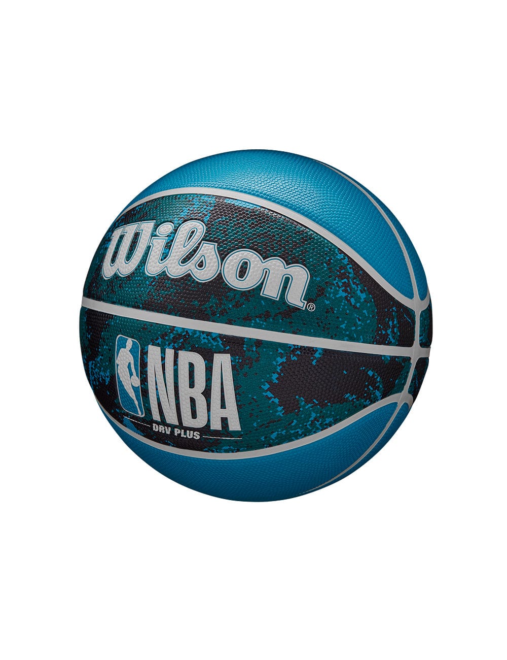 Wilson Sporting Goods Balls Youths NBA DRV Plus Blue Vibe Plus Wilson Basketball Ball - Size 5