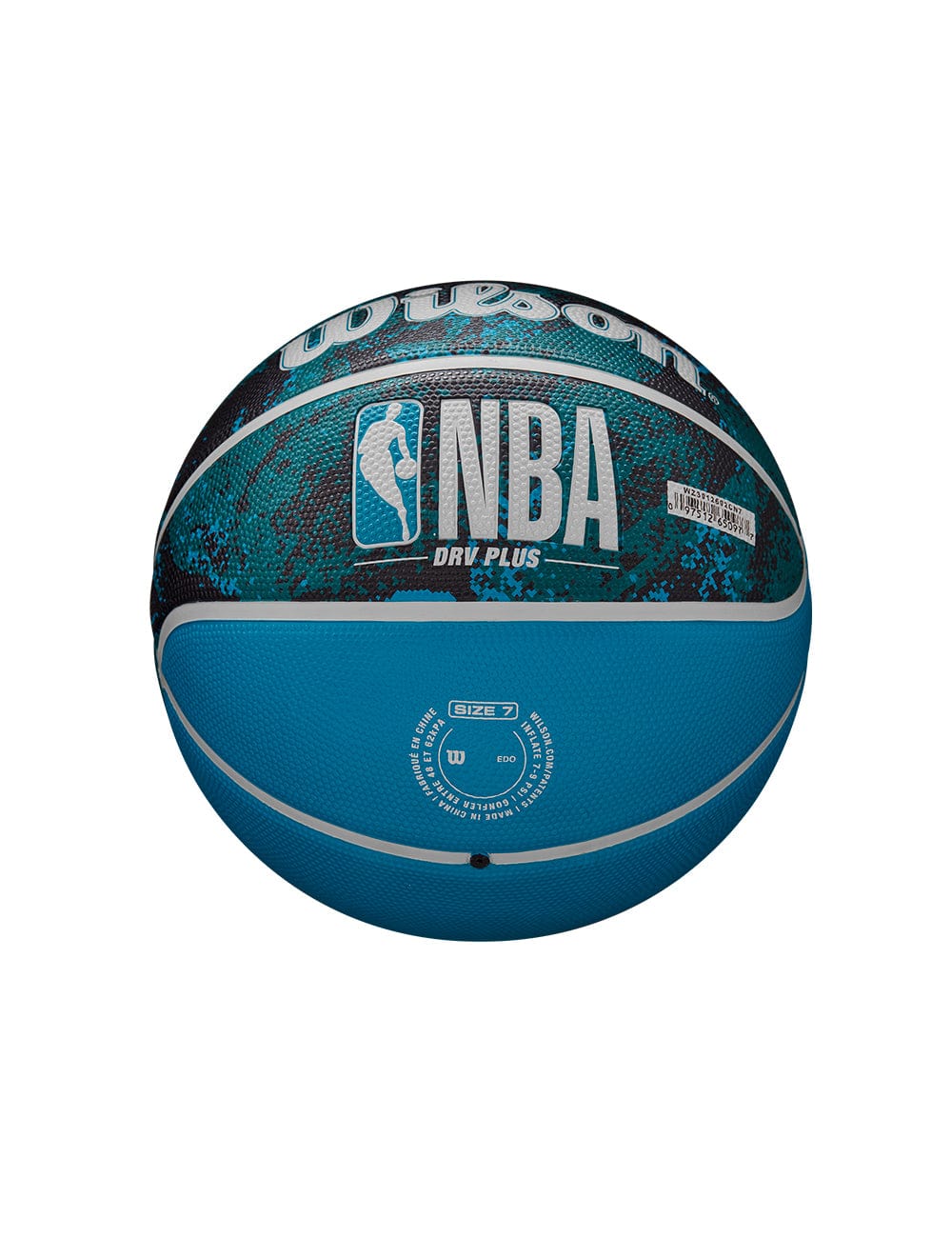 Wilson Sporting Goods Balls Youths NBA DRV Plus Blue Vibe Plus Wilson Basketball Ball - Size 5