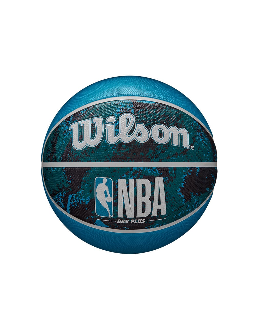 Wilson Sporting Goods Balls Youths NBA DRV Plus Blue Vibe Plus Wilson Basketball Ball - Size 5