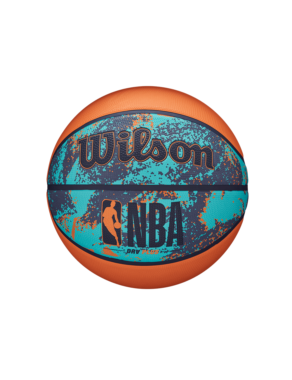 Wilson Sporting Goods Balls Youths NBA DRV Plus Orange Vibe Plus Wilson Basketball Ball - Size 5