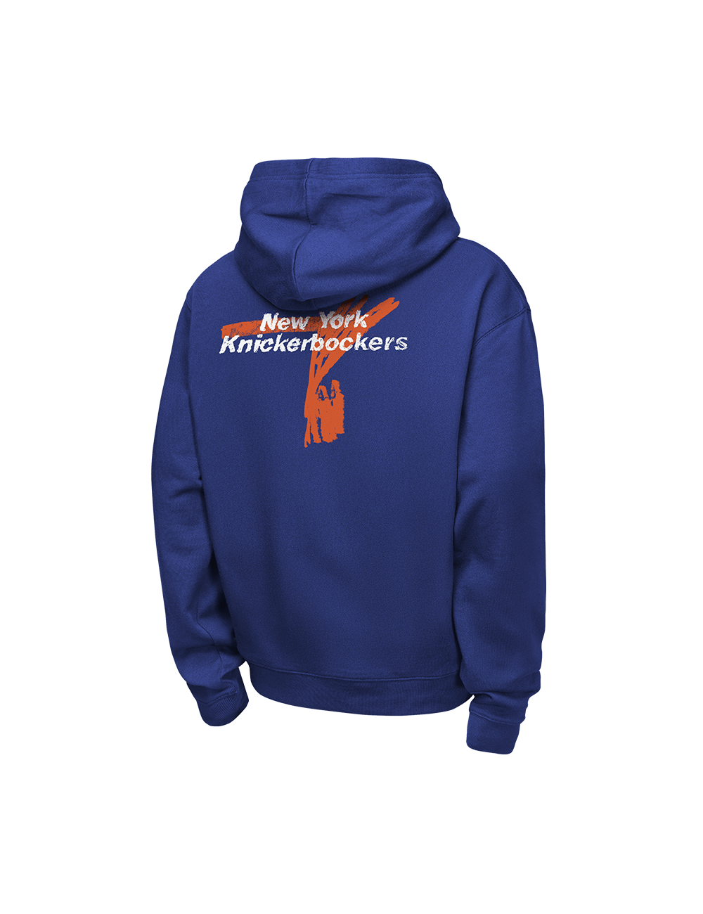 Nike Jumpers Youths New York Knicks Nike NBA Prime Courtside Hoodie Jumper - Blue
