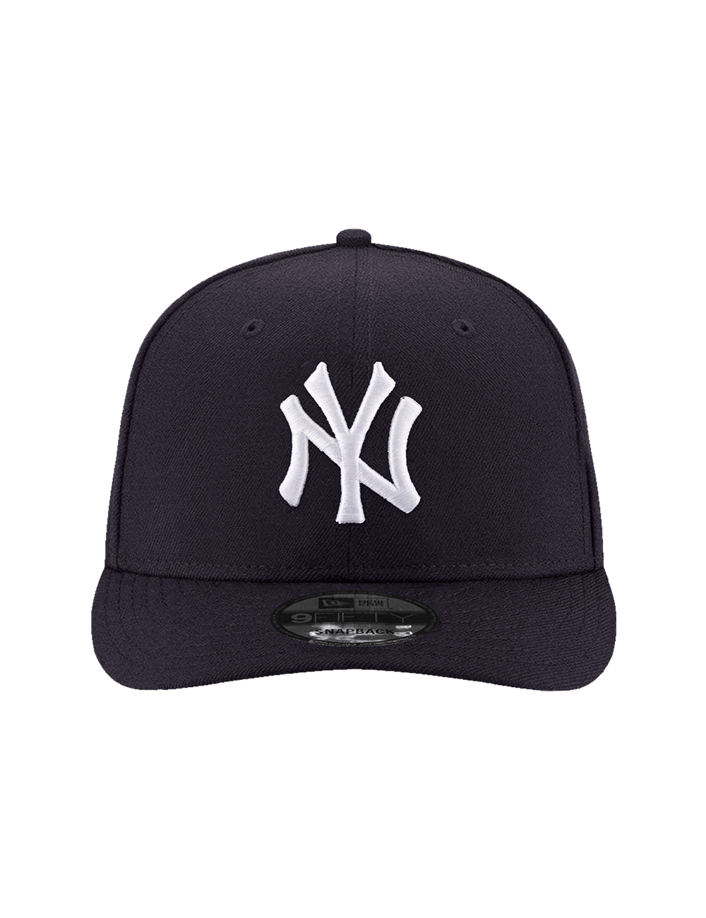 New Era Caps Youths Youths New York Yankees New Era MLB Team 9FIFTY Pre-Curved Snapback Hat - Navy