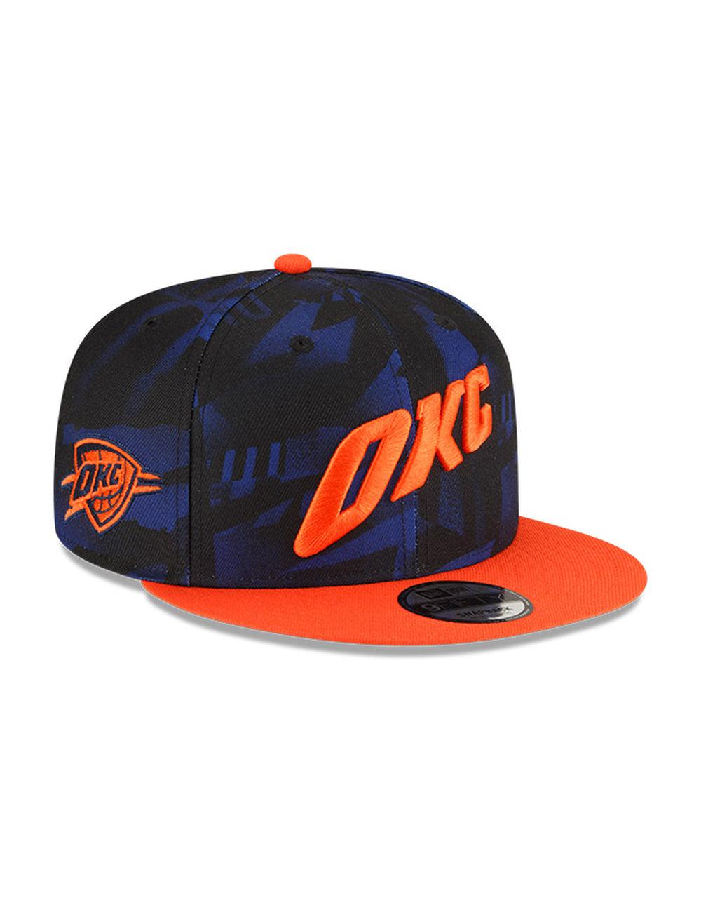 New Era Caps Youths Youths Oklahoma City Thunder New Era NBA 24 City Edition 9FIFTY Snapback Hat